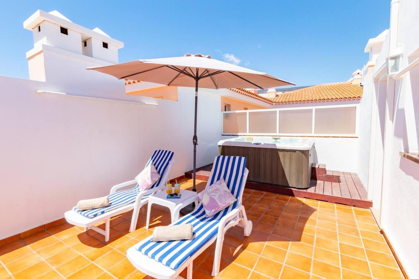 Penthouse Apt With Jacuzzi By Dream Homes Tenerife Puerto de Santiago  Buitenkant foto