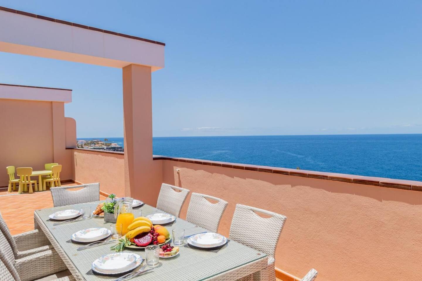 Penthouse Apt With Jacuzzi By Dream Homes Tenerife Puerto de Santiago  Buitenkant foto