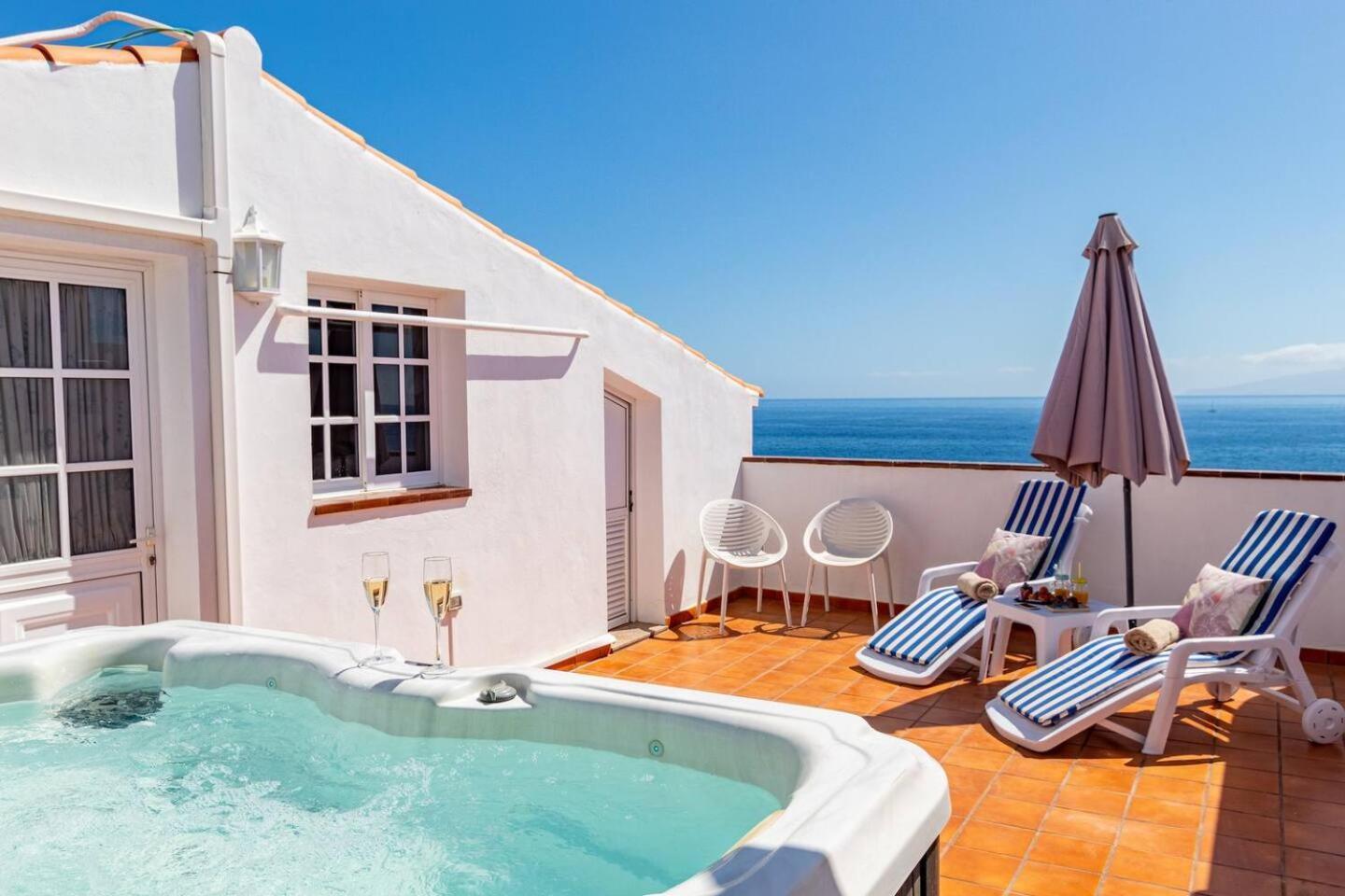 Penthouse Apt With Jacuzzi By Dream Homes Tenerife Puerto de Santiago  Buitenkant foto