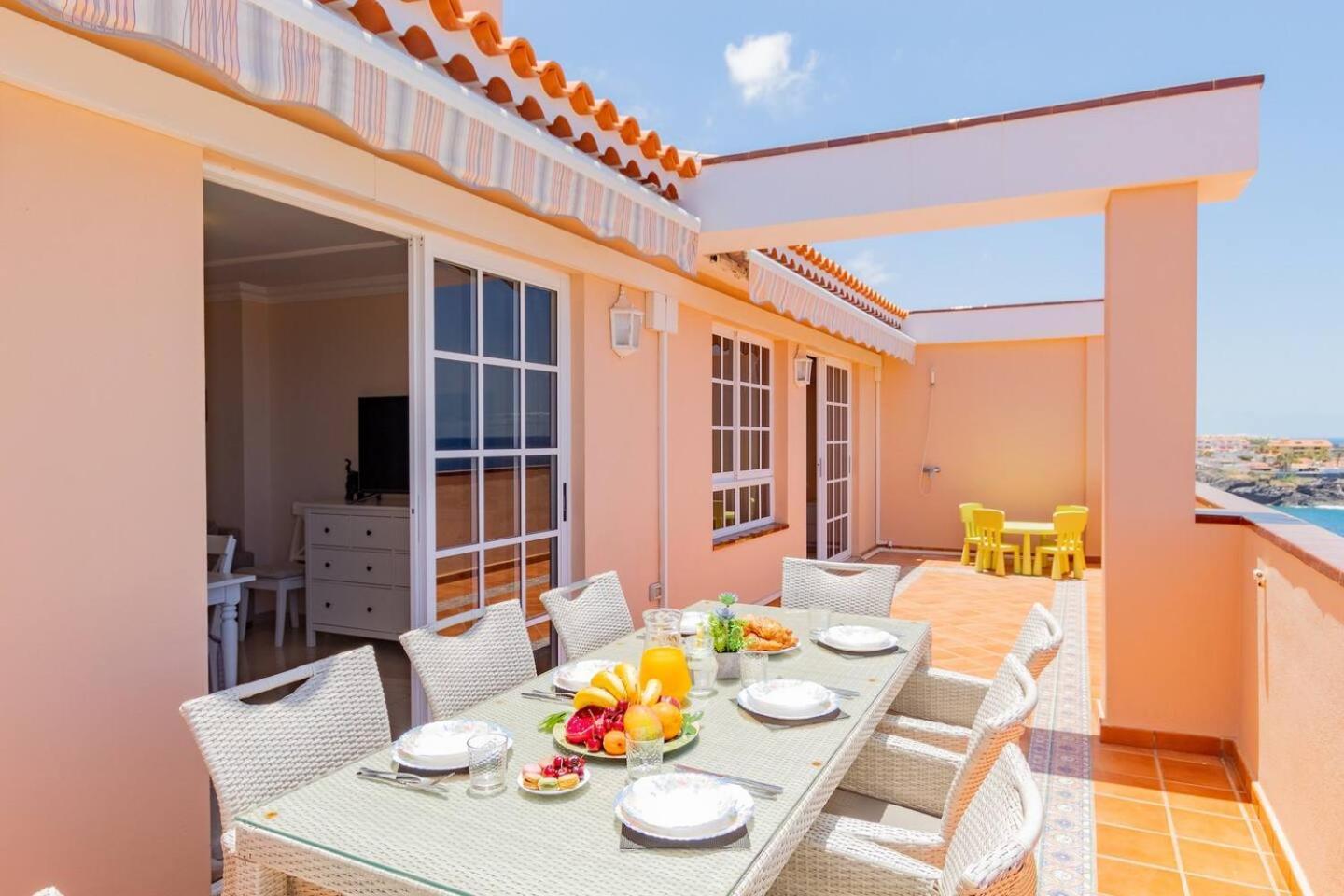 Penthouse Apt With Jacuzzi By Dream Homes Tenerife Puerto de Santiago  Buitenkant foto